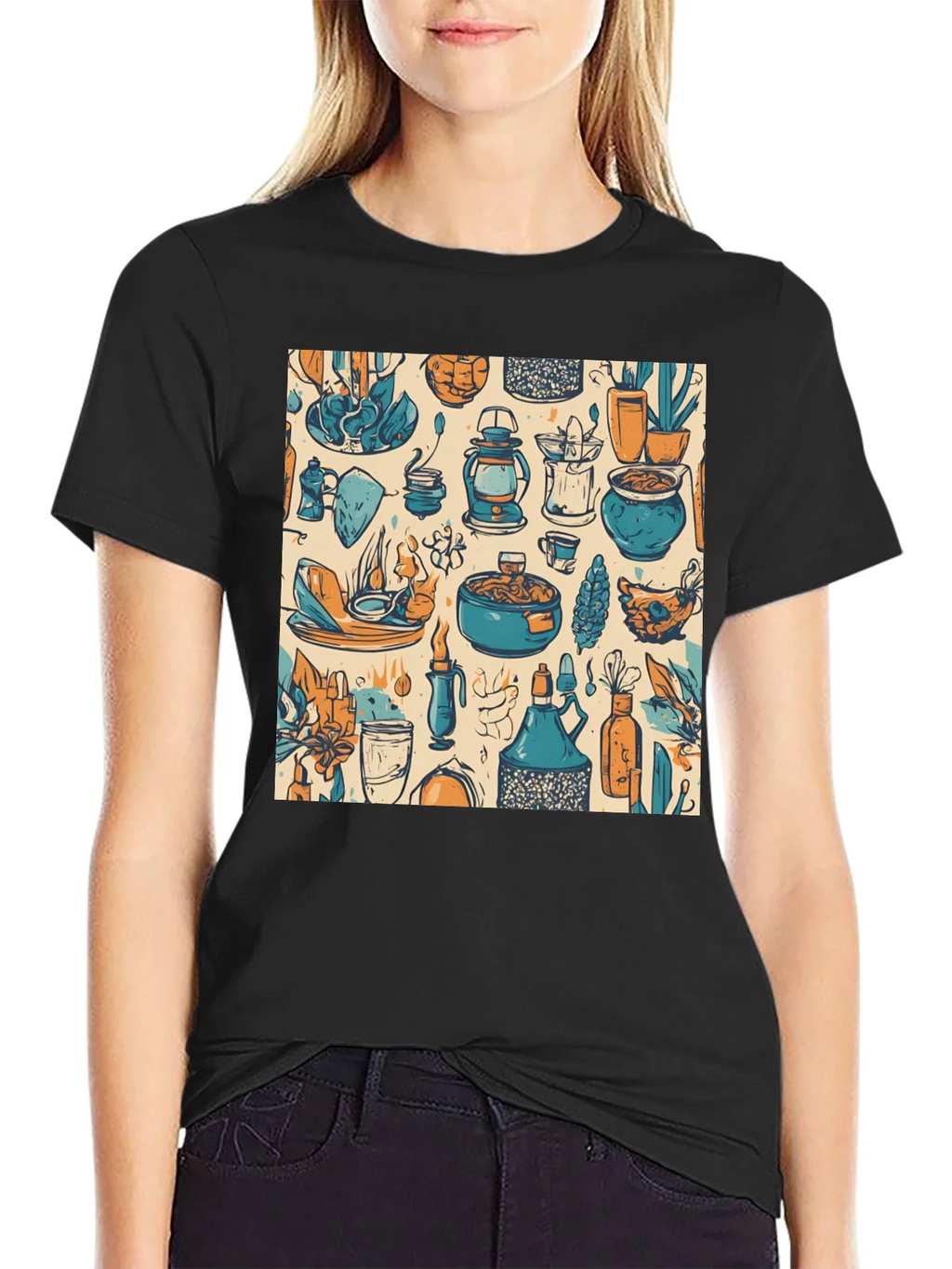 Illustrated Potion Ingredient T-Shirt product image 2