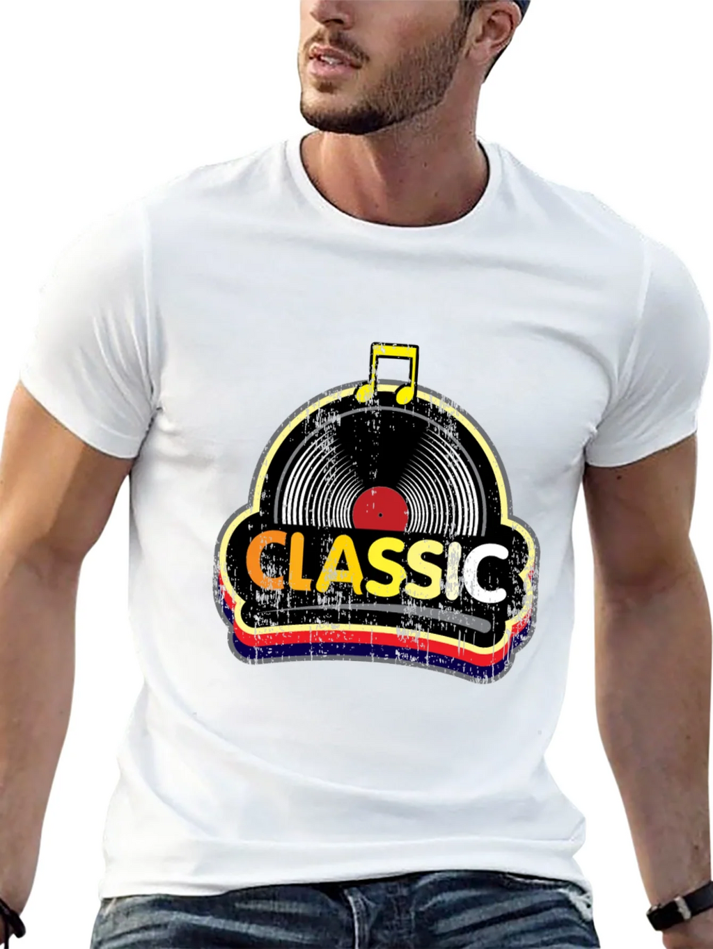 Classic Vinyl Record T-Shirt - Retro Music Tee product image 12