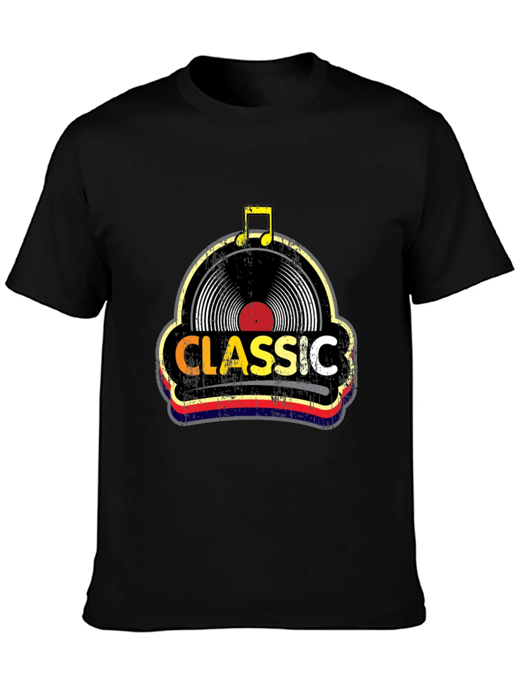 Classic Vinyl Record T-Shirt - Retro Music Tee product image 3