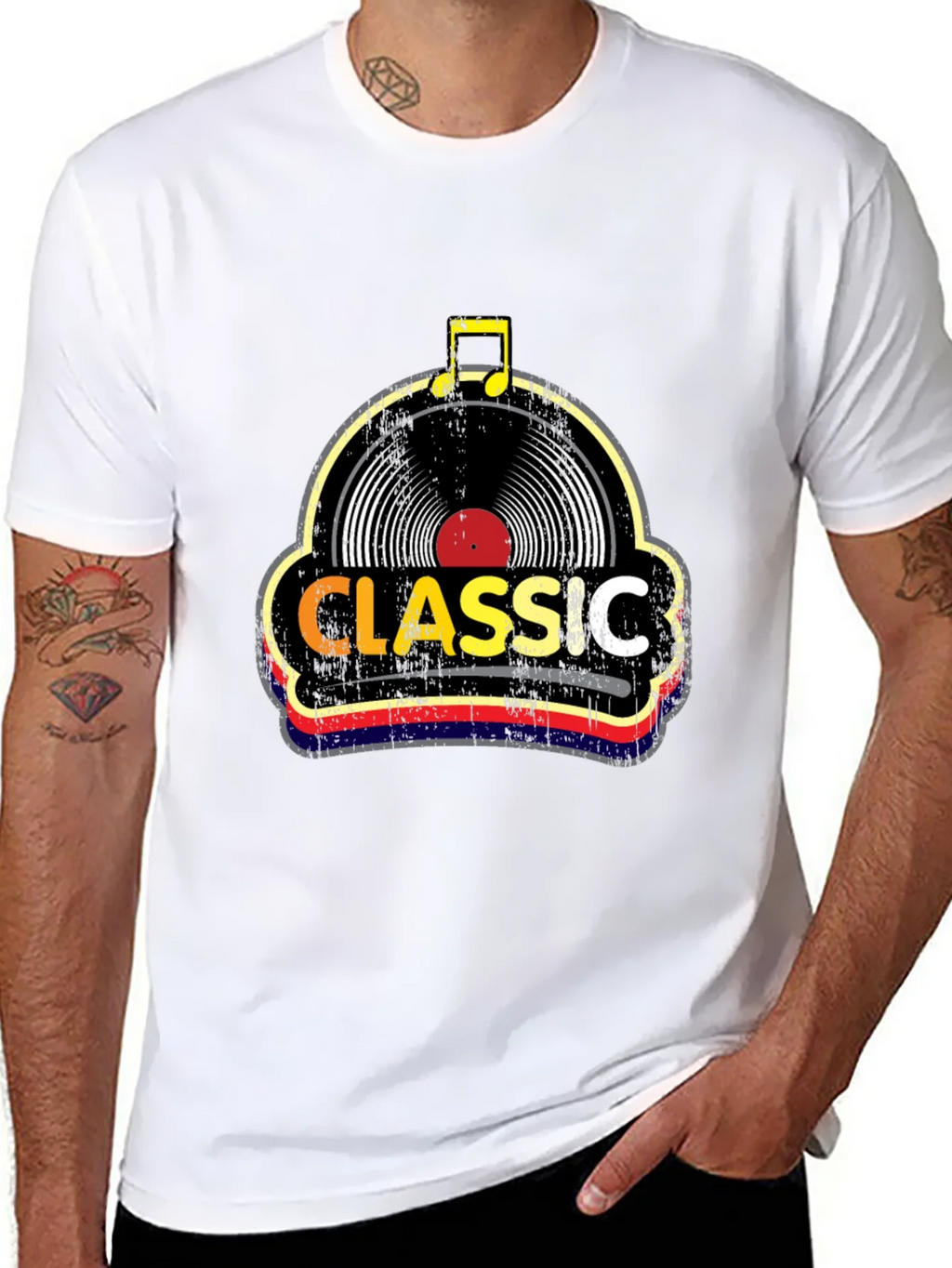Classic Vinyl Record T-Shirt - Retro Music Tee product image 7