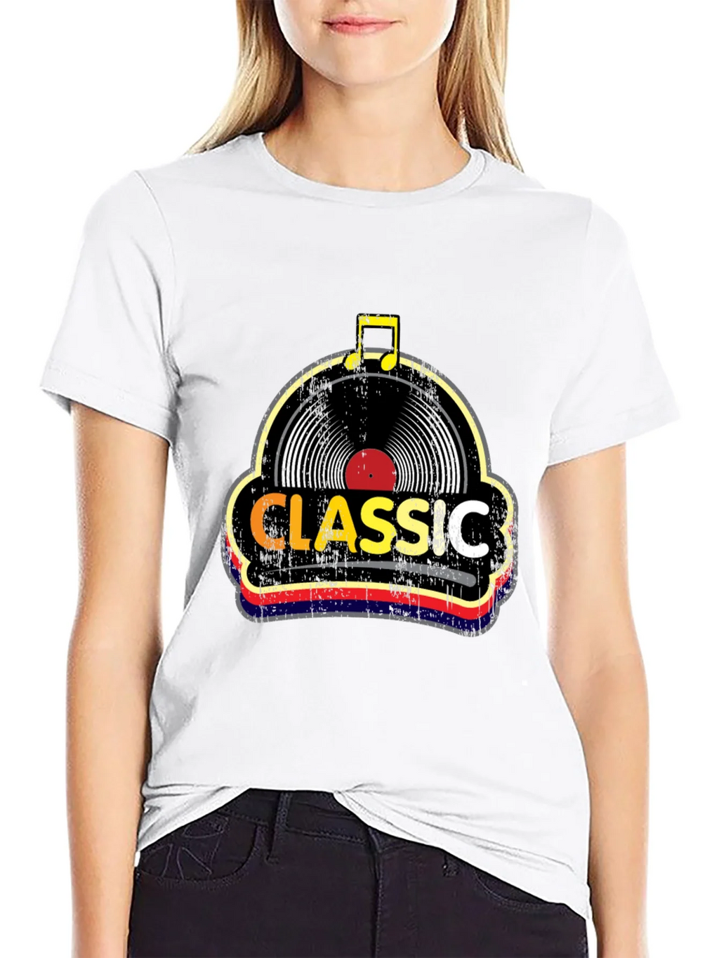 Classic Vinyl Record T-Shirt - Retro Music Tee product image 8