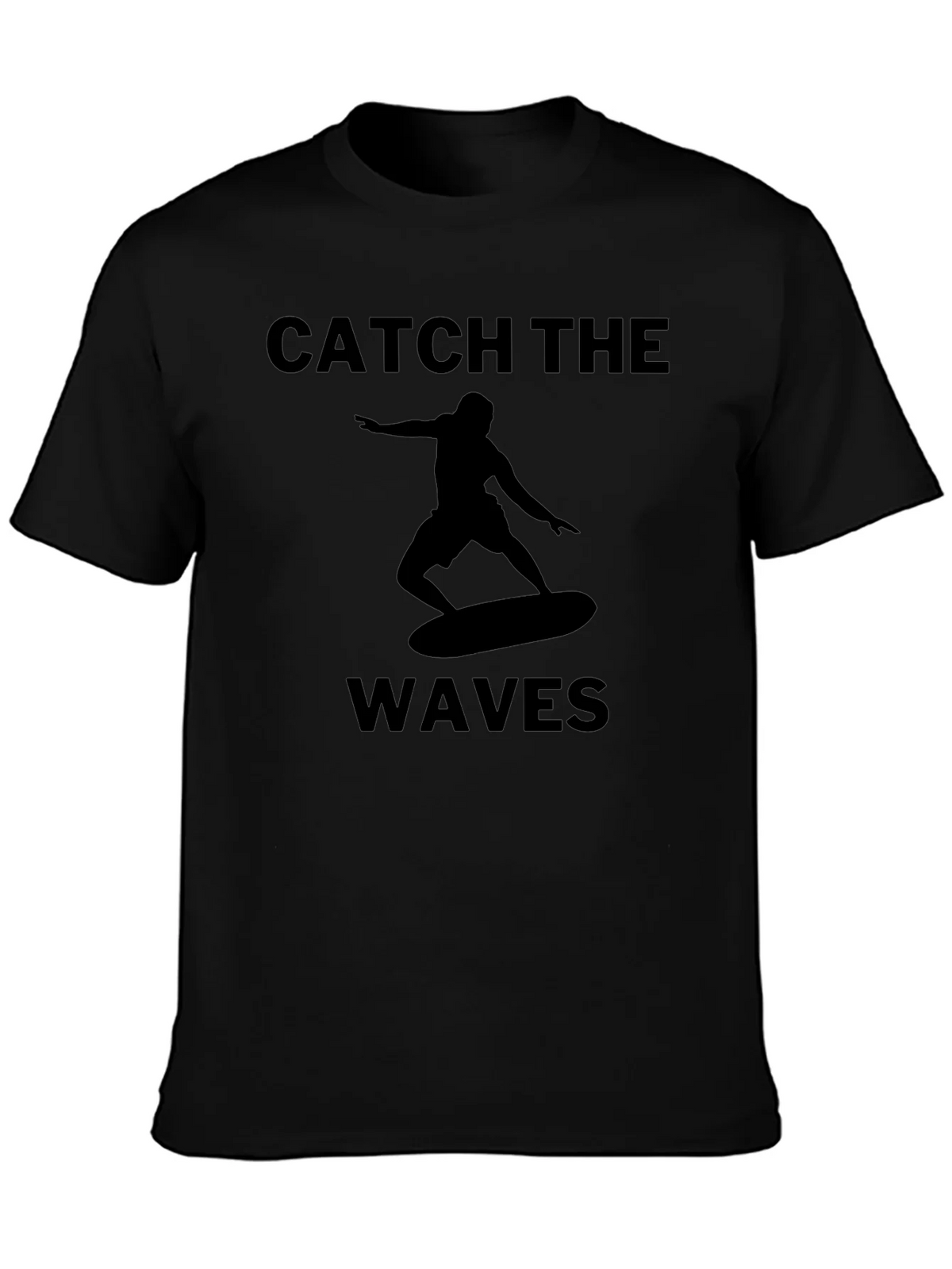 Catch the Waves Graphic Tee - Surfer T-Shirt product image 3