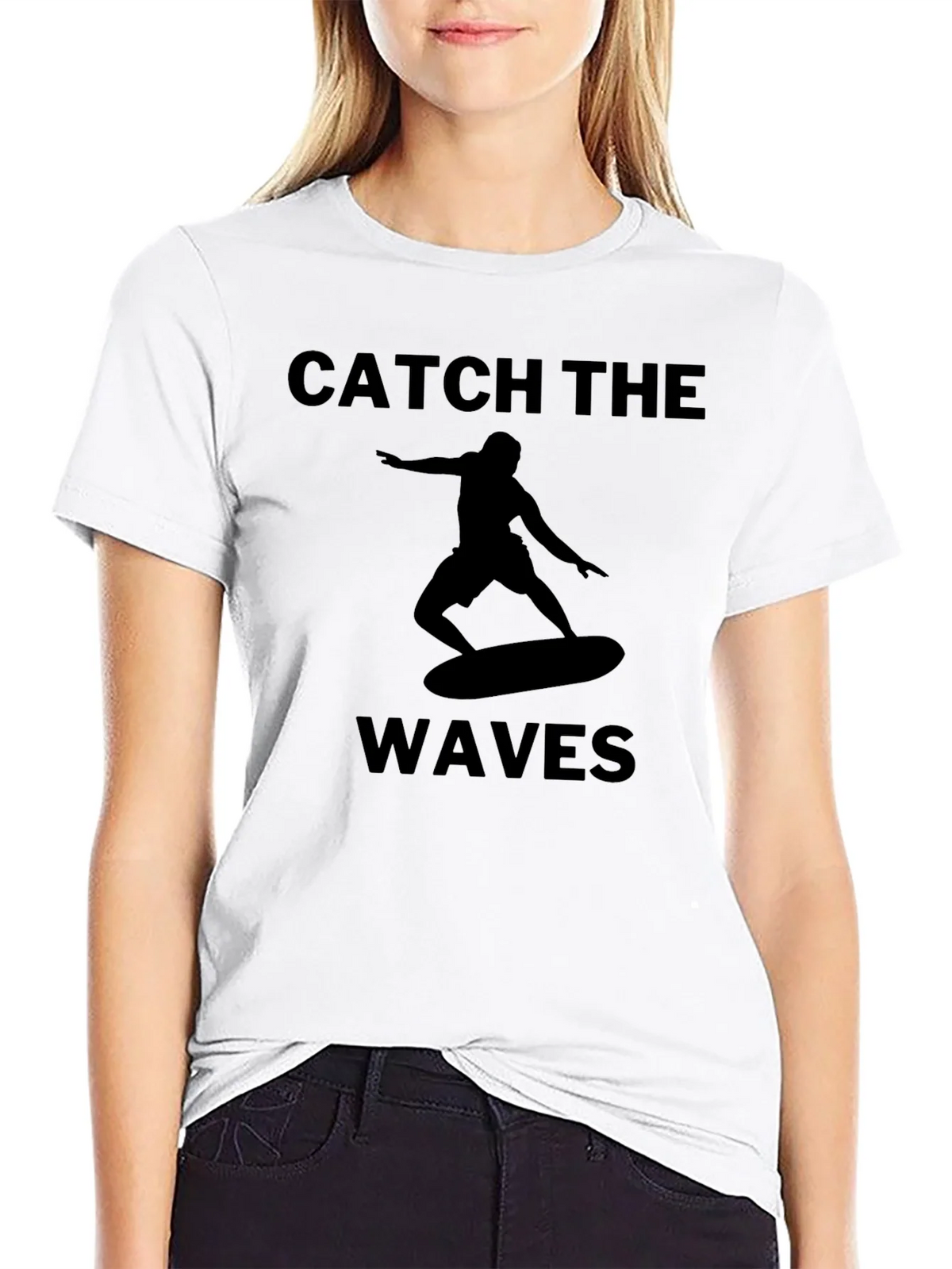 Catch the Waves Graphic Tee - Surfer T-Shirt product image 8