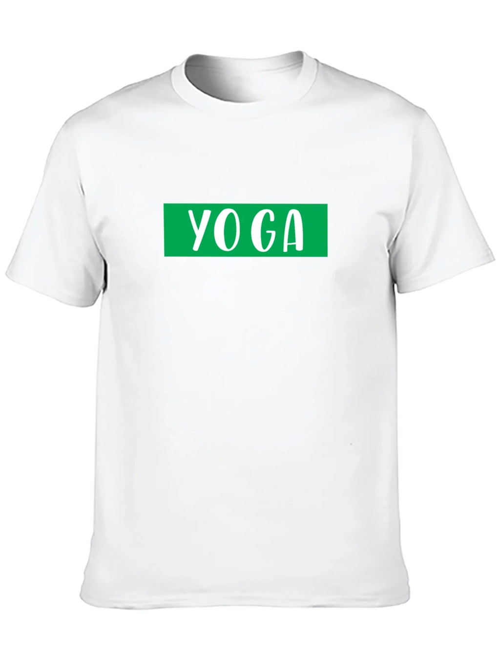 Yoga Graphic Tee - Black Cotton Blend product image 2