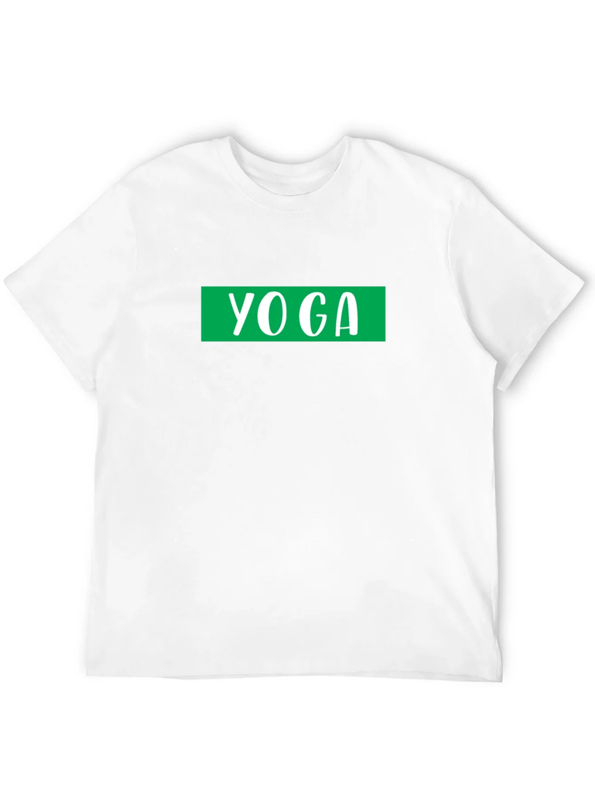 Yoga Graphic Tee - Black Cotton Blend product image 3