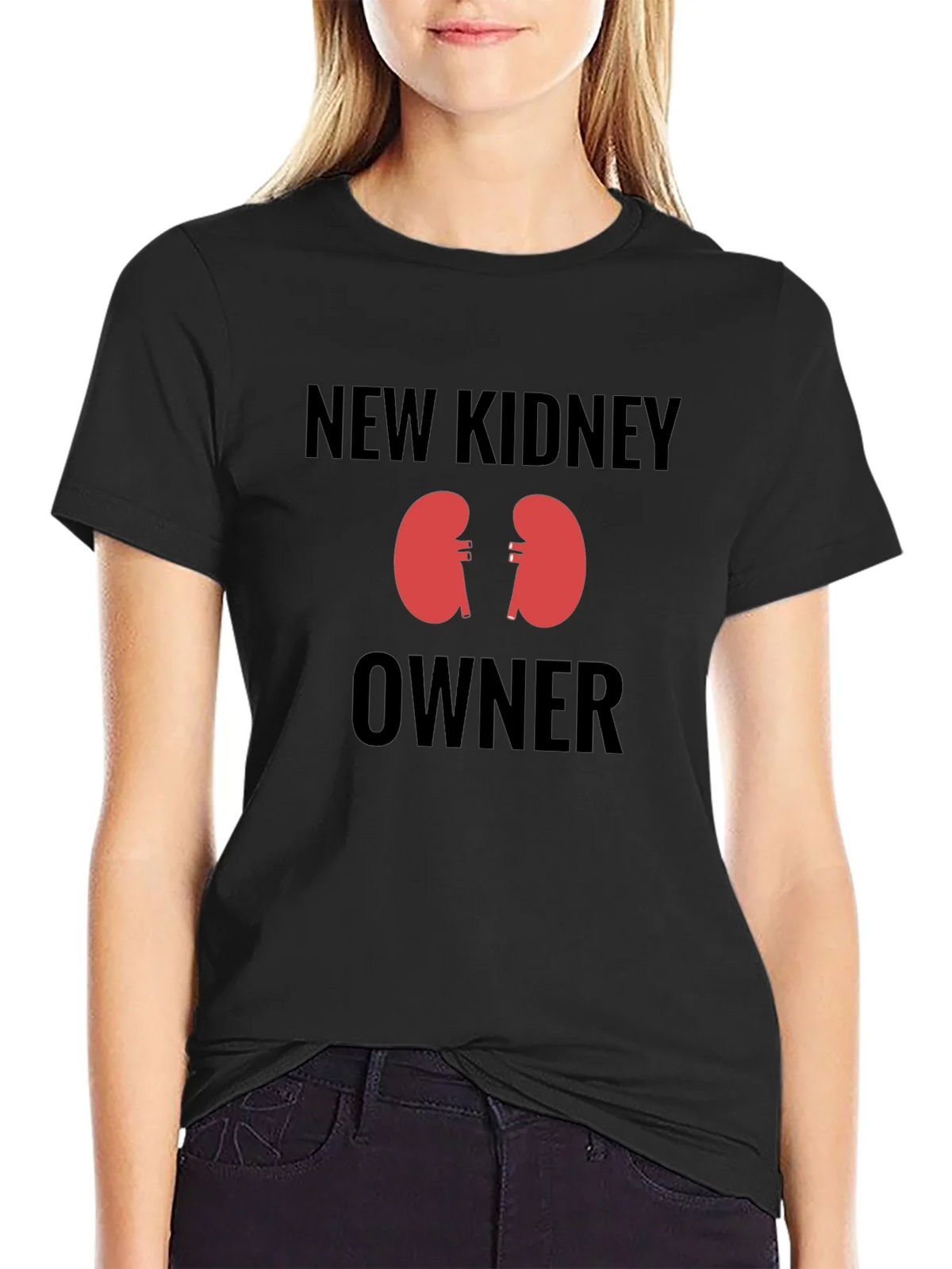 New Kidney Owner Graphic Tee - Black T-Shirt product image 2