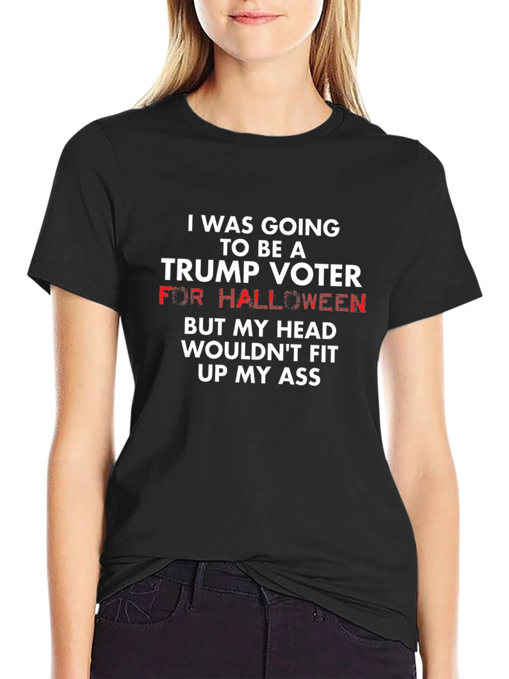 Funny Trump Voter Halloween T-Shirt product image 2