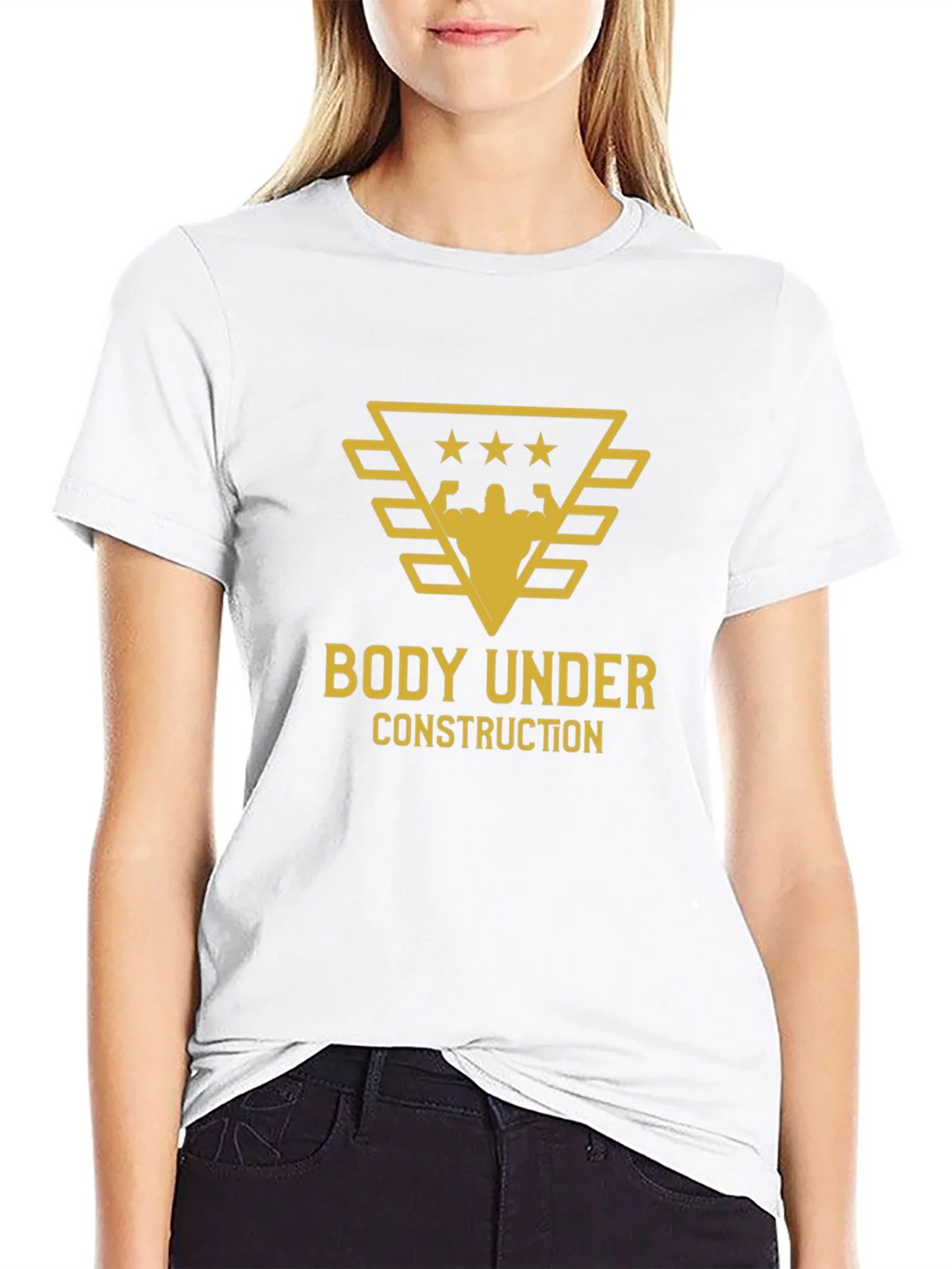 Body Under Construction Black Graphic Tee product image 7