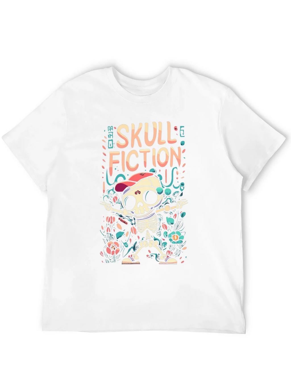 Skull Fiction Graphic T-Shirt product image 11