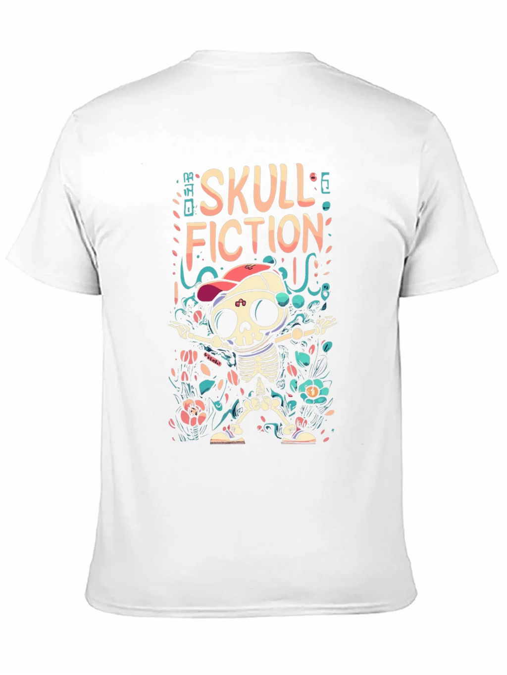 Skull Fiction Graphic T-Shirt product image 10