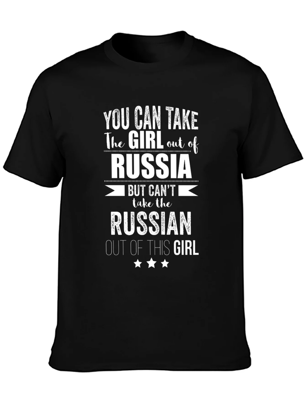 Funny Russian Girl Graphic T-Shirt - You Can Take the Out product image 3