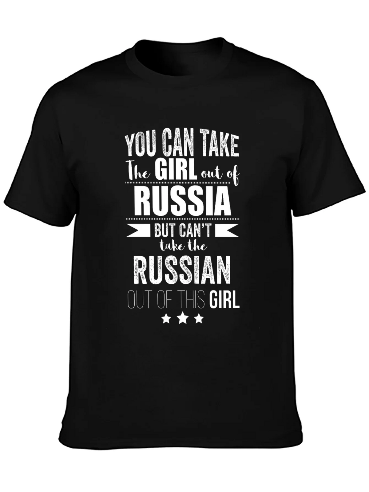 Funny Russian Girl Graphic T-Shirt - You Can Take the Out product image 3