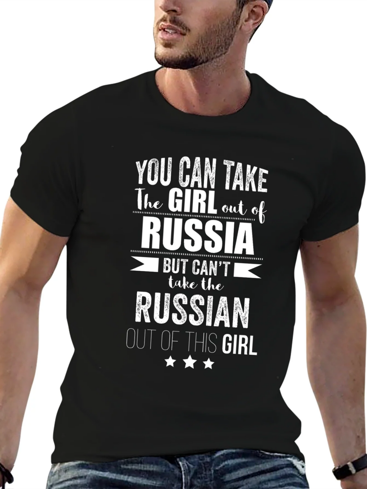 Funny Russian Girl Graphic T-Shirt - You Can Take the Out product image 6