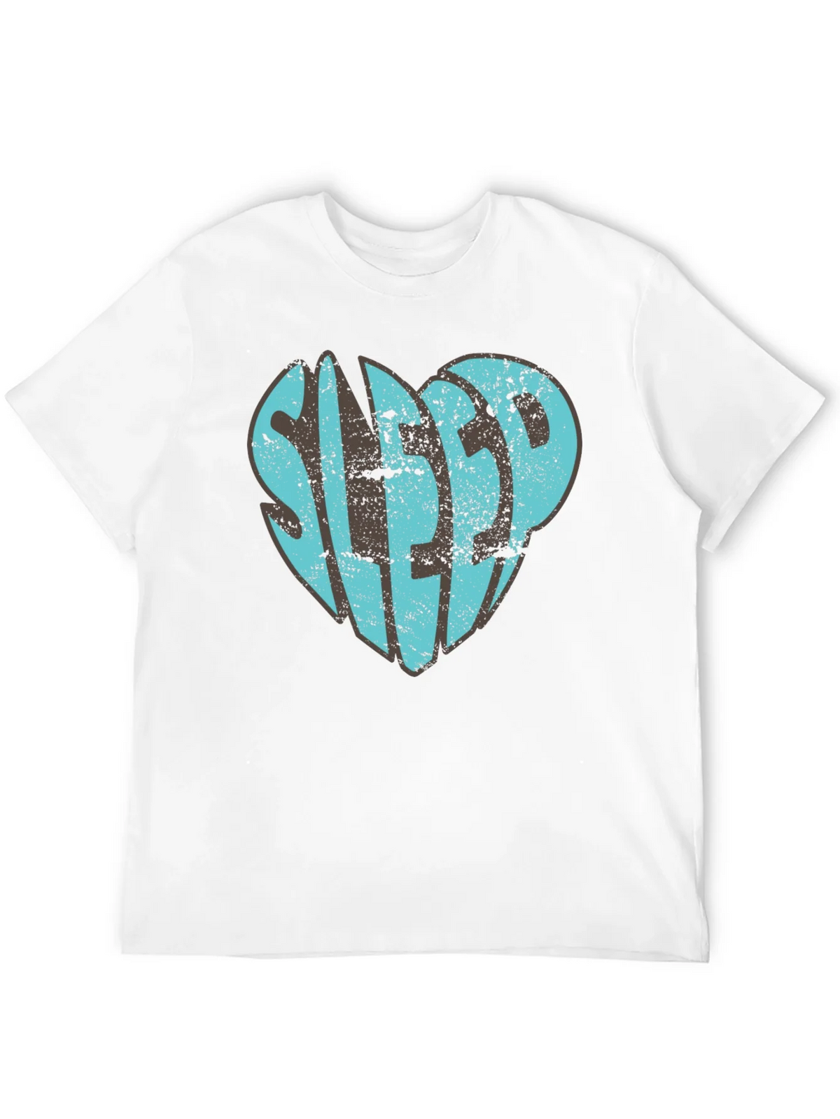Sleep Heart Graphic T-Shirt - Unisex Black Tee product image 11
