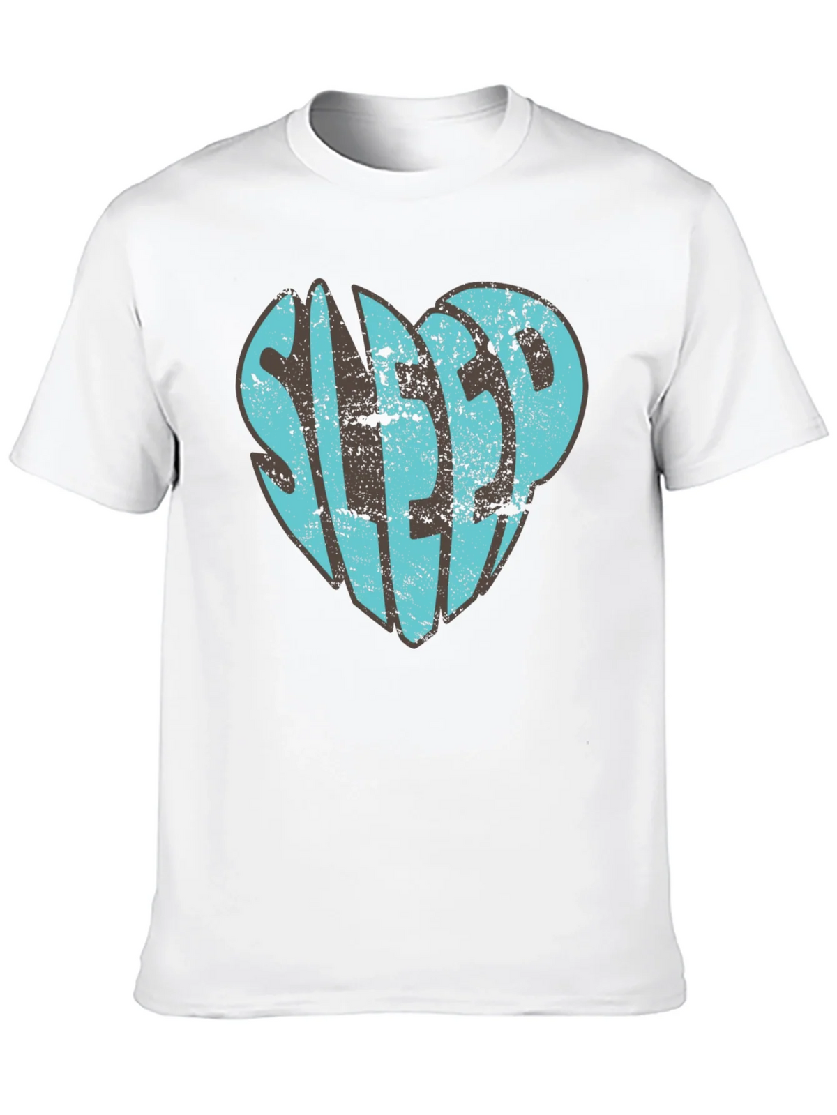 Sleep Heart Graphic T-Shirt - Unisex Black Tee product image 9