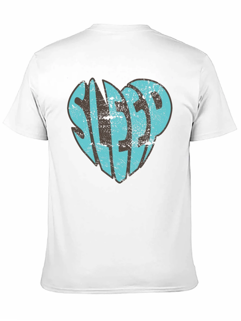 Sleep Heart Graphic T-Shirt - Unisex Black Tee product image 10