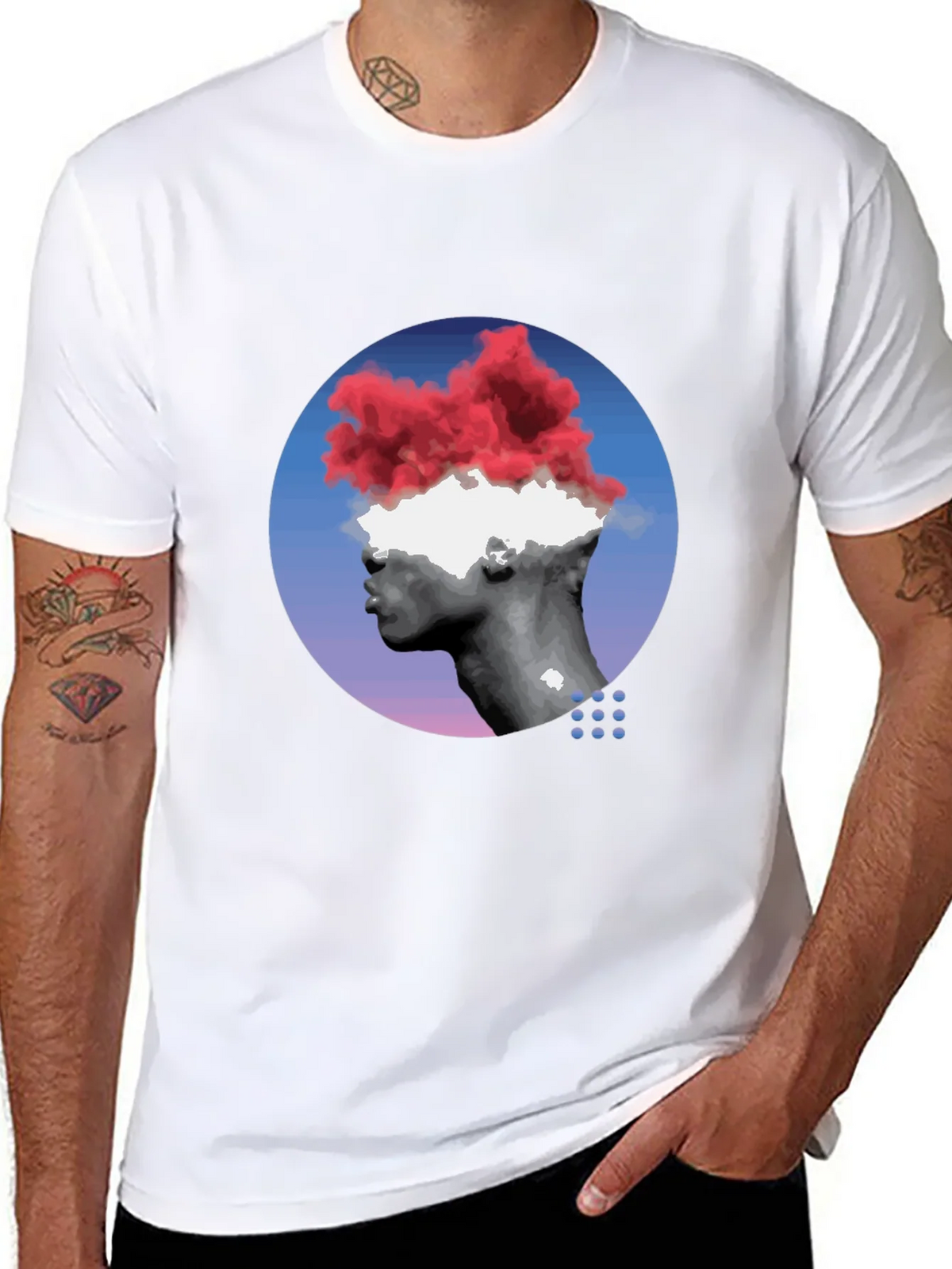 Abstract Mind T-Shirt - Artistic Graphic Tee product image 7