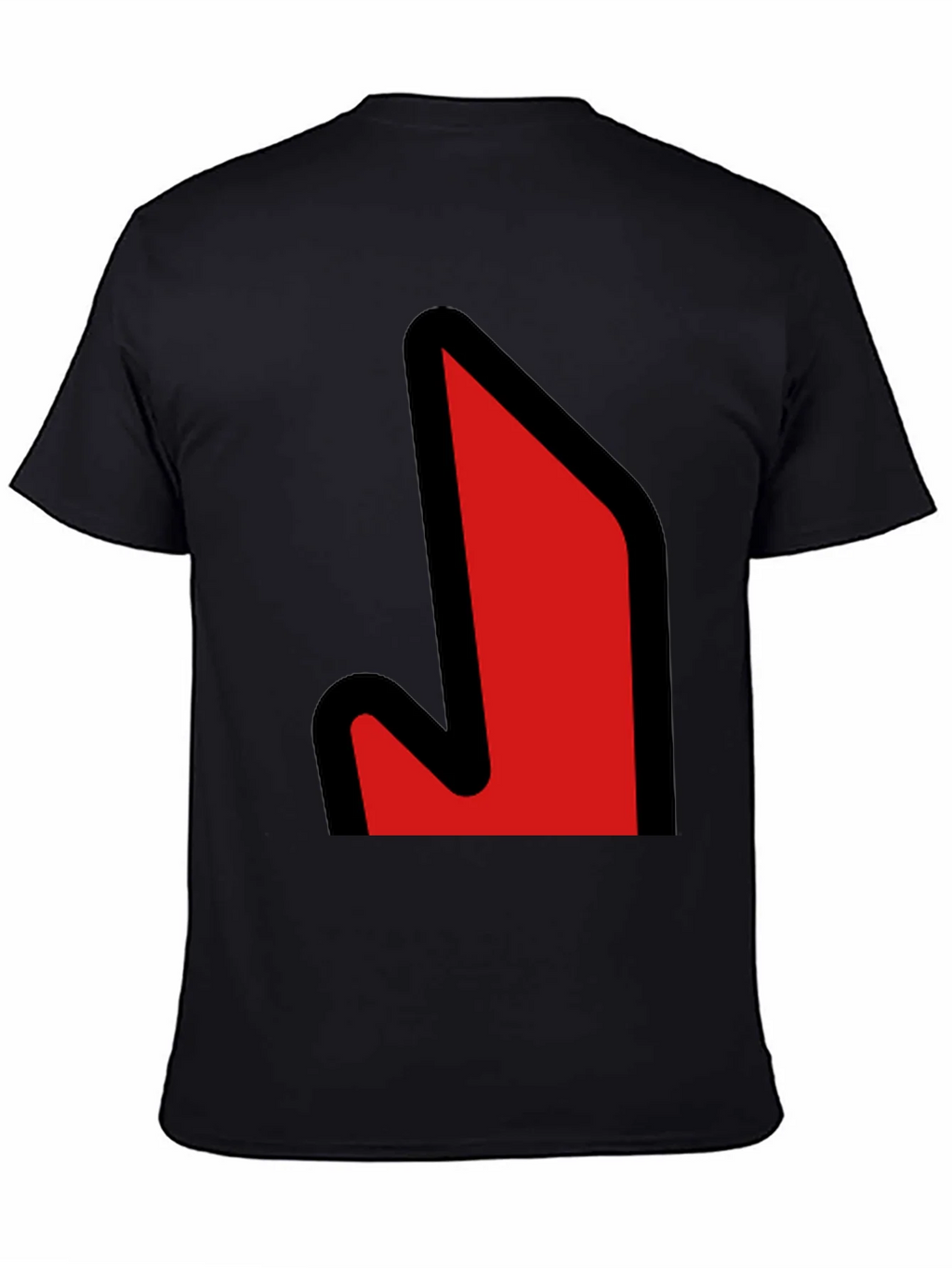 Bold Graphic Tee - Red Arrow Design product image 4
