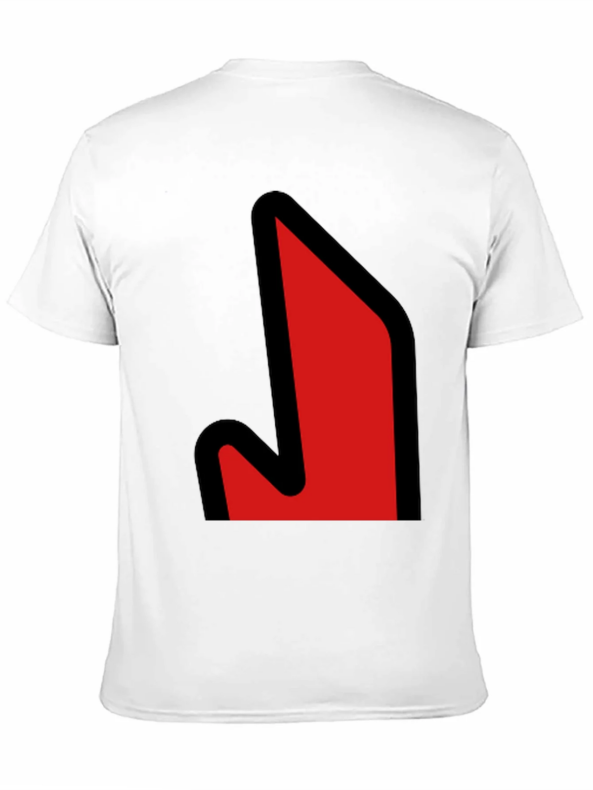 Bold Graphic Tee - Red Arrow Design product image 10