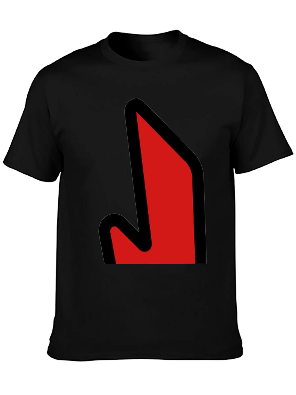 Bold Graphic Tee - Red Arrow Design product image 3