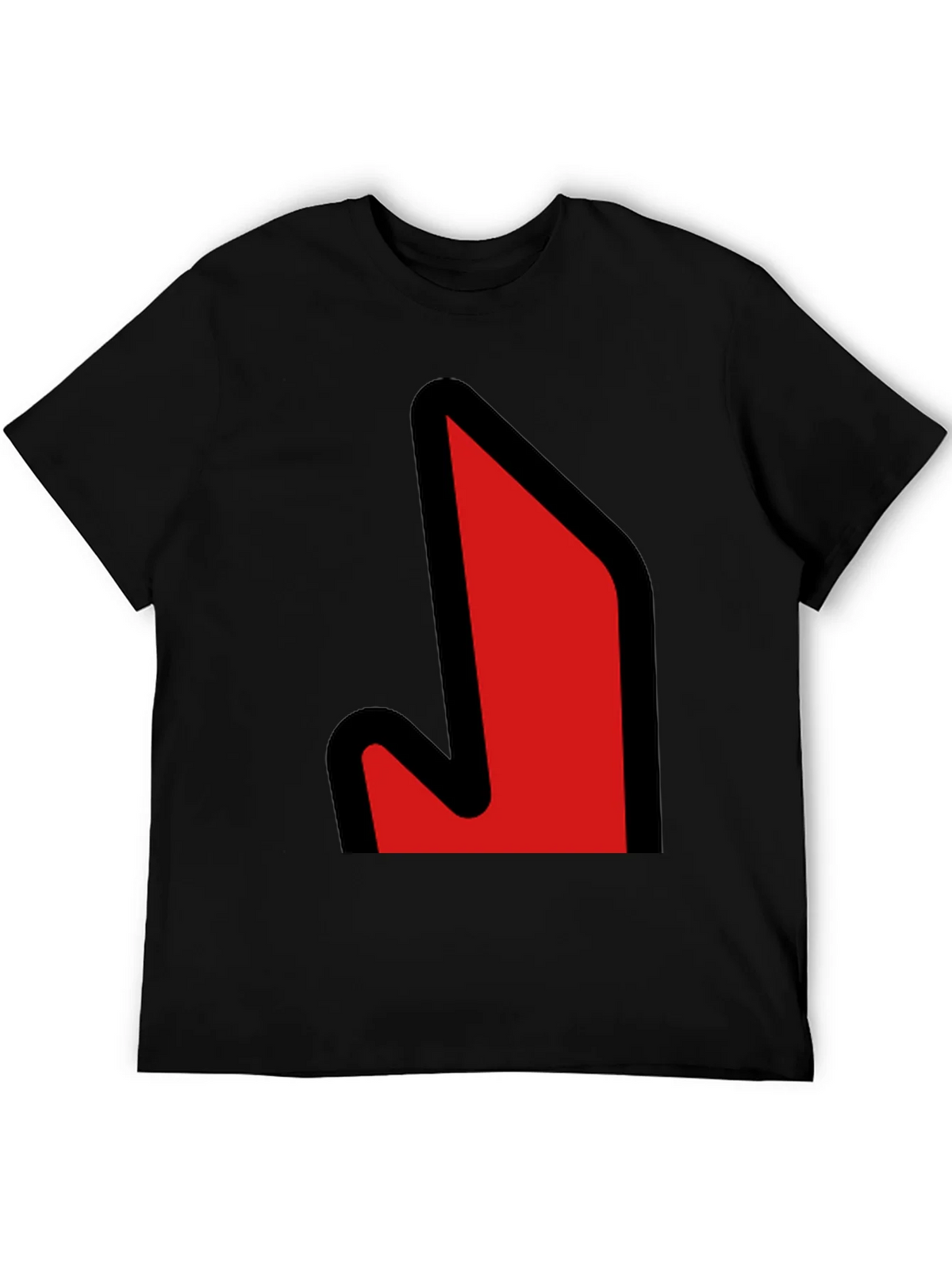 Bold Graphic Tee - Red Arrow Design product image 5