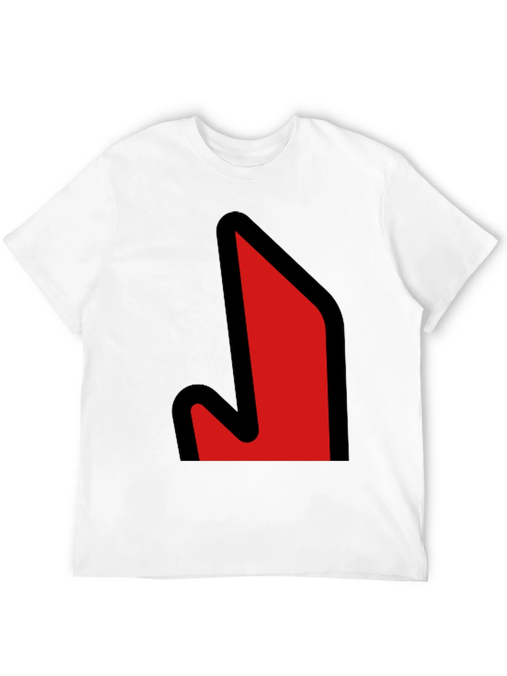 Bold Graphic Tee - Red Arrow Design product image 11