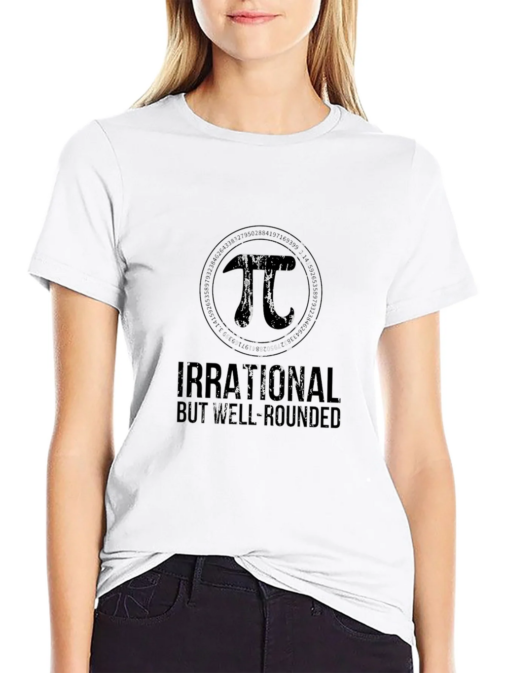Irrational but Well-Rounded Pi T-Shirt product image 8