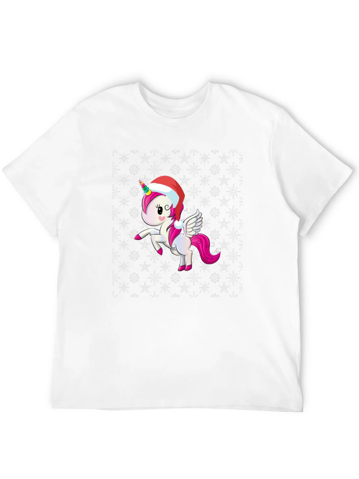 Festive Unicorn Christmas T-Shirt product image 10
