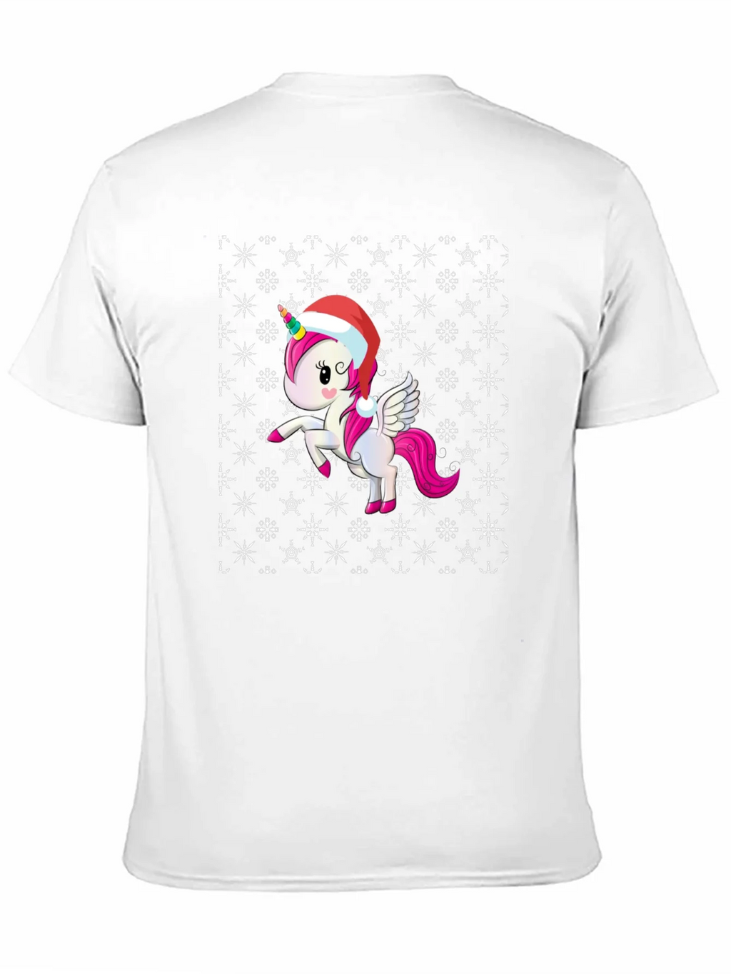 Festive Unicorn Christmas T-Shirt product image 9