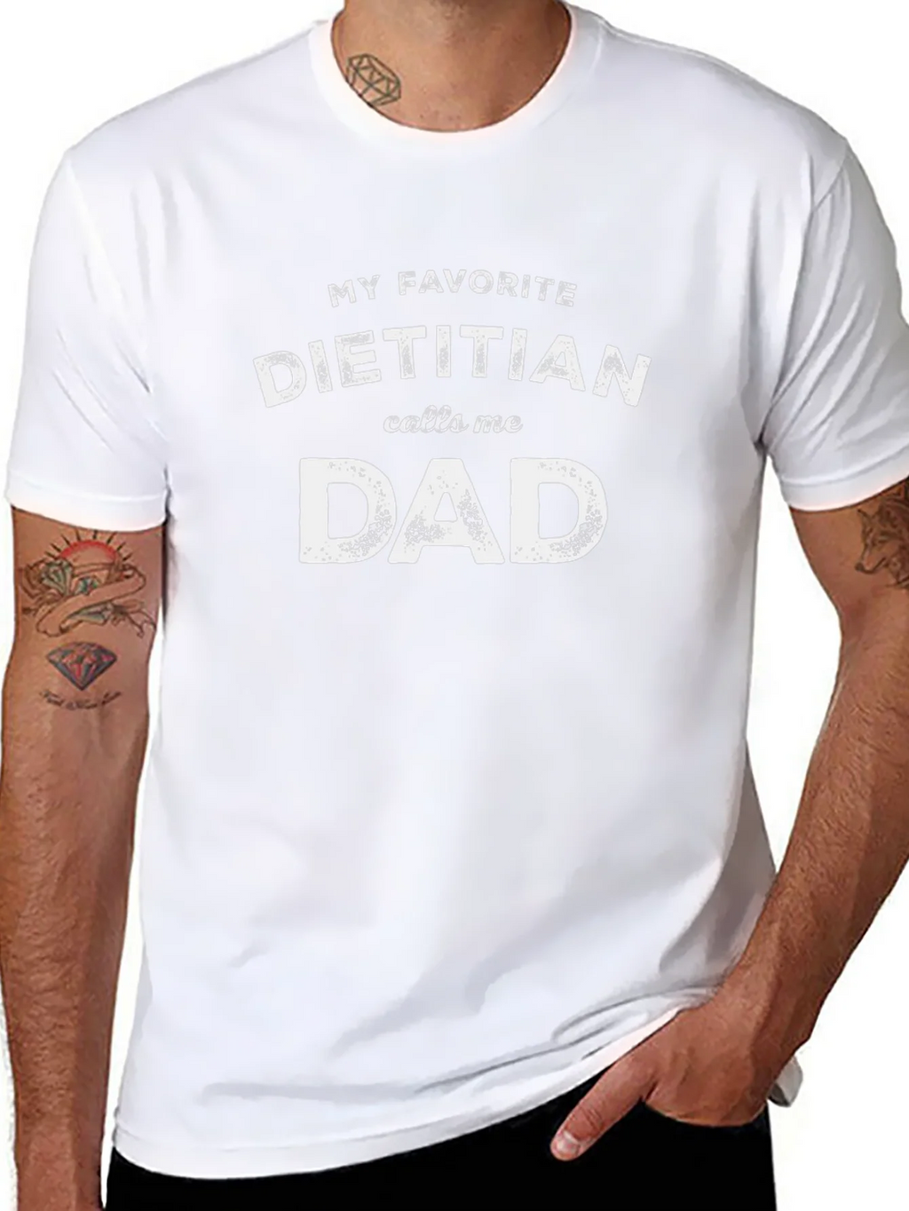 Dietitian Dad T-Shirt - Funny Fathers Day Gift product image 7