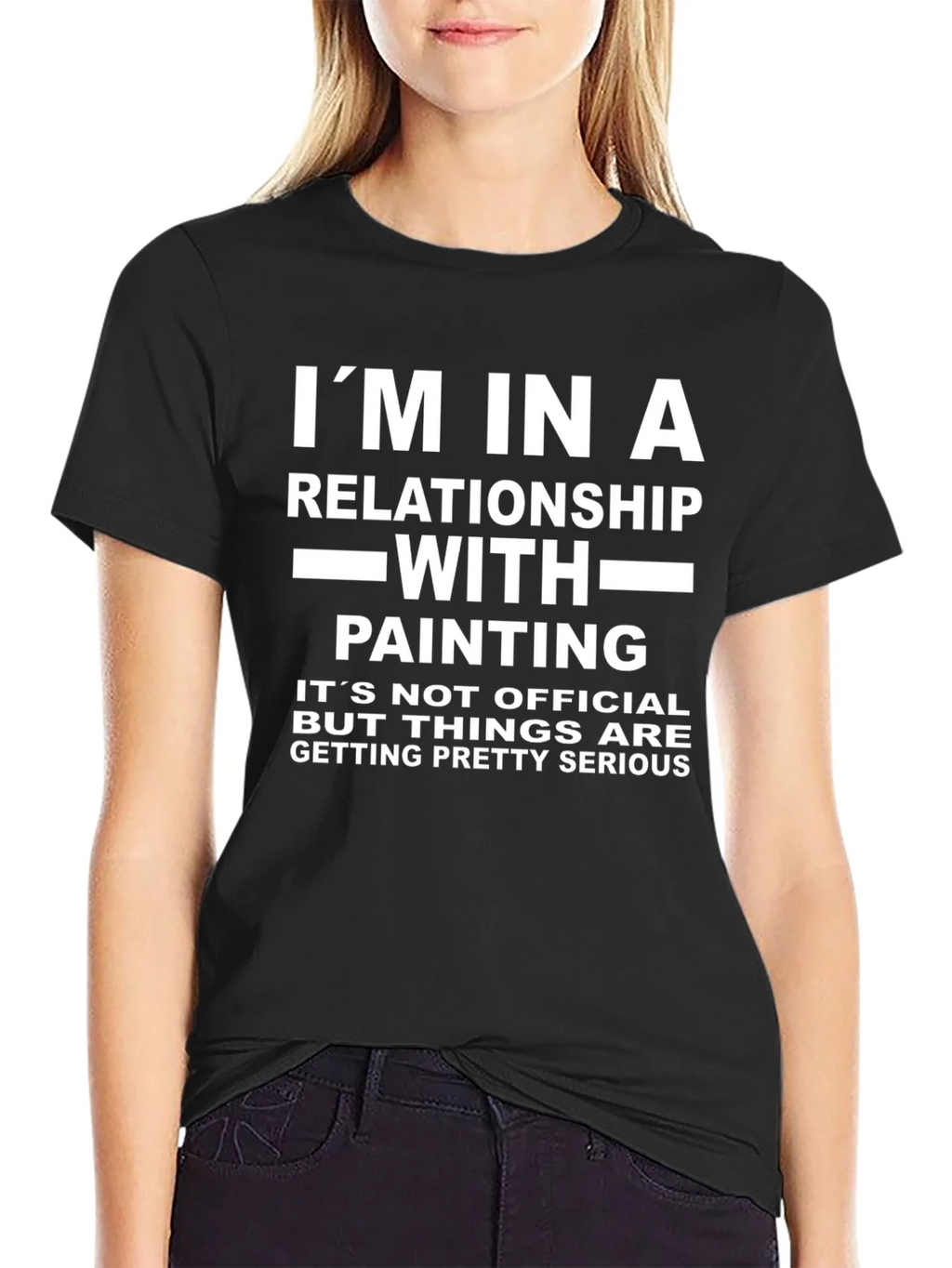 Relationship With Painting T-Shirt Funny Painter Tee product image 2