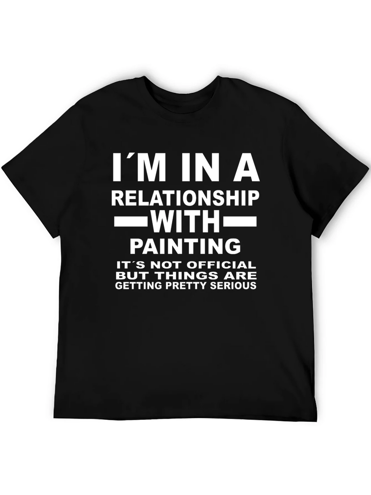 Relationship With Painting T-Shirt Funny Painter Tee product image 5