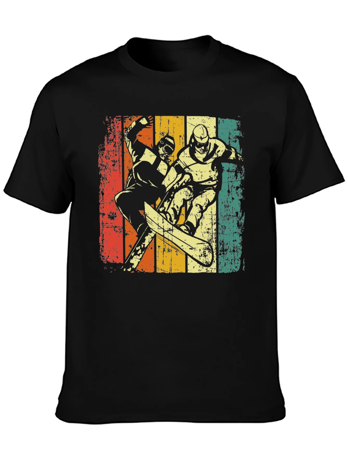 Retro Snowboarder Graphic Tee product image 3