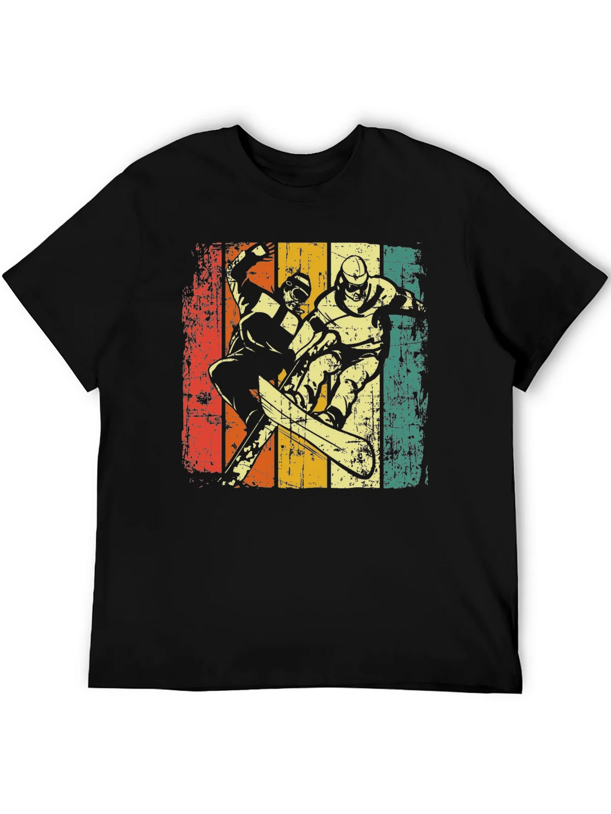 Retro Snowboarder Graphic Tee product image 4
