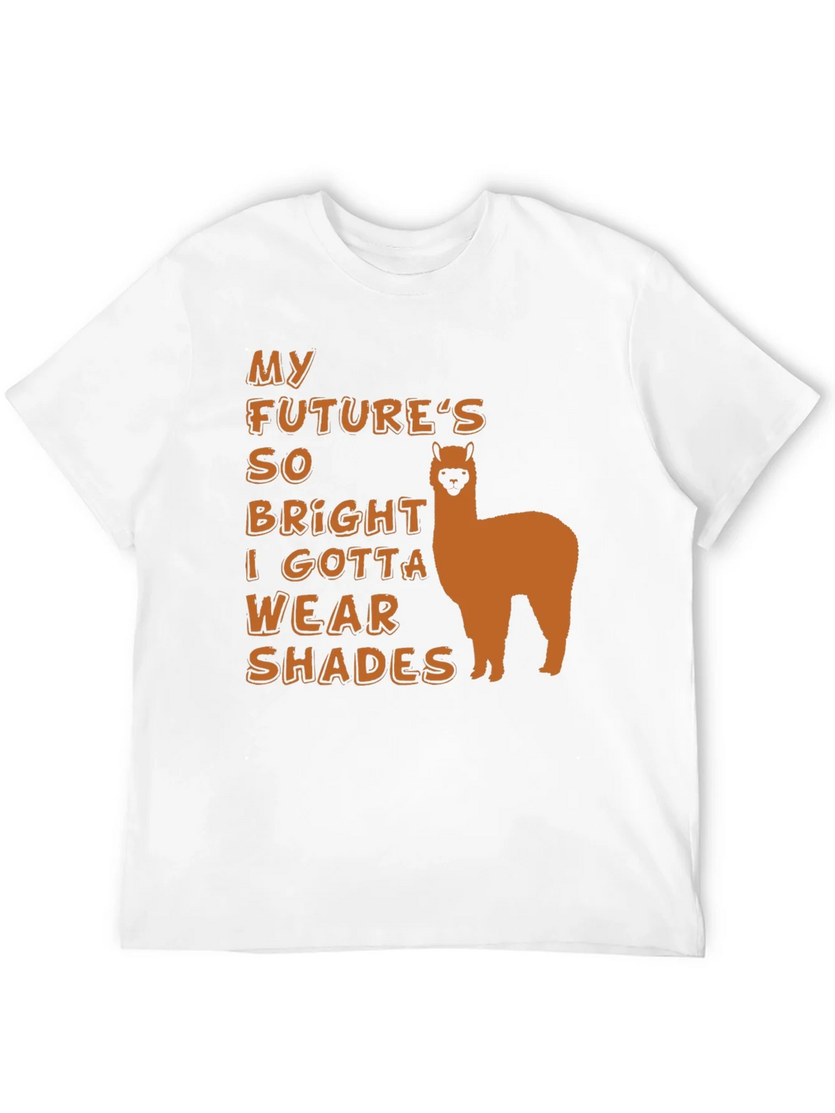 My Futures So Bright Alpaca T-Shirt product image 11
