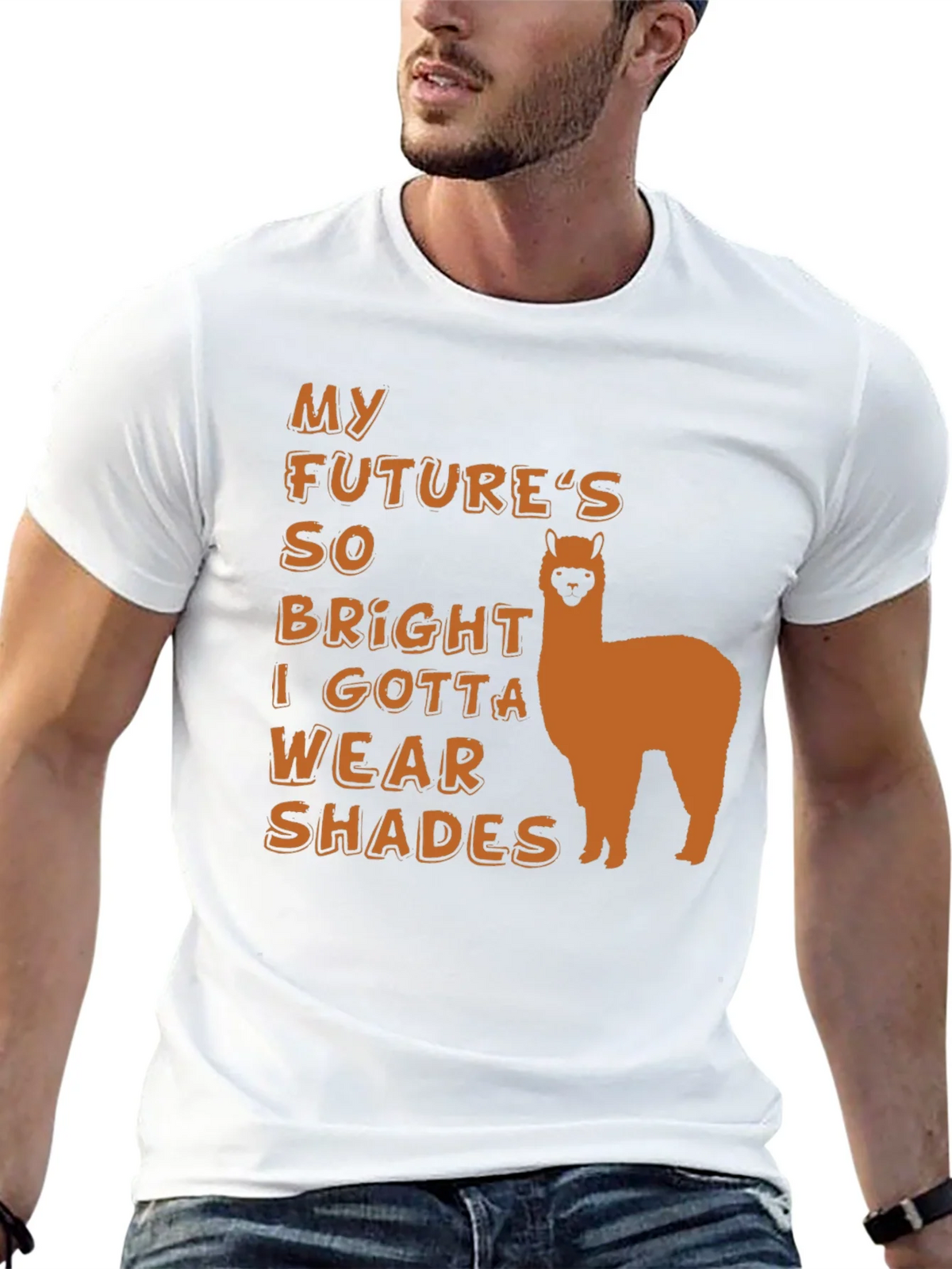 My Futures So Bright Alpaca T-Shirt product image 12
