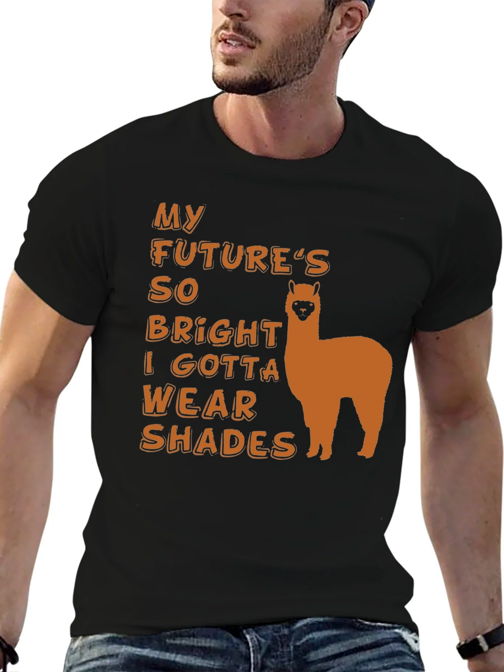 My Futures So Bright Alpaca T-Shirt product image 6