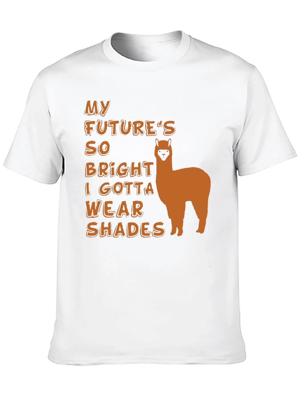 My Futures So Bright Alpaca T-Shirt product image 9
