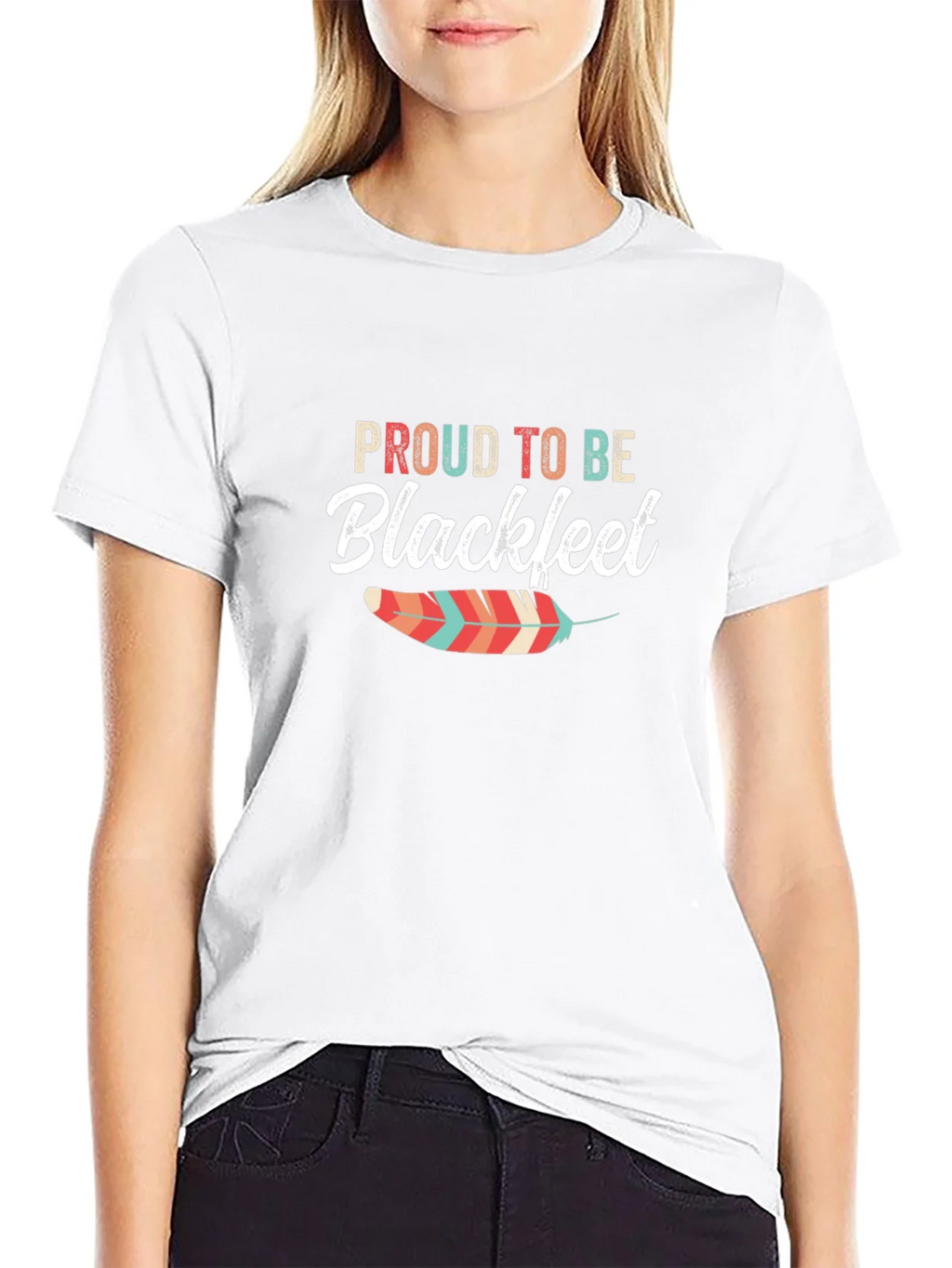 Proud to Be Blackfeet Graphic T-Shirt product image 8