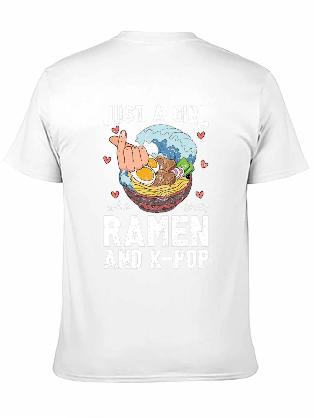 Just A Girl Who Loves Ramen & K-Pop T-Shirt product image 10
