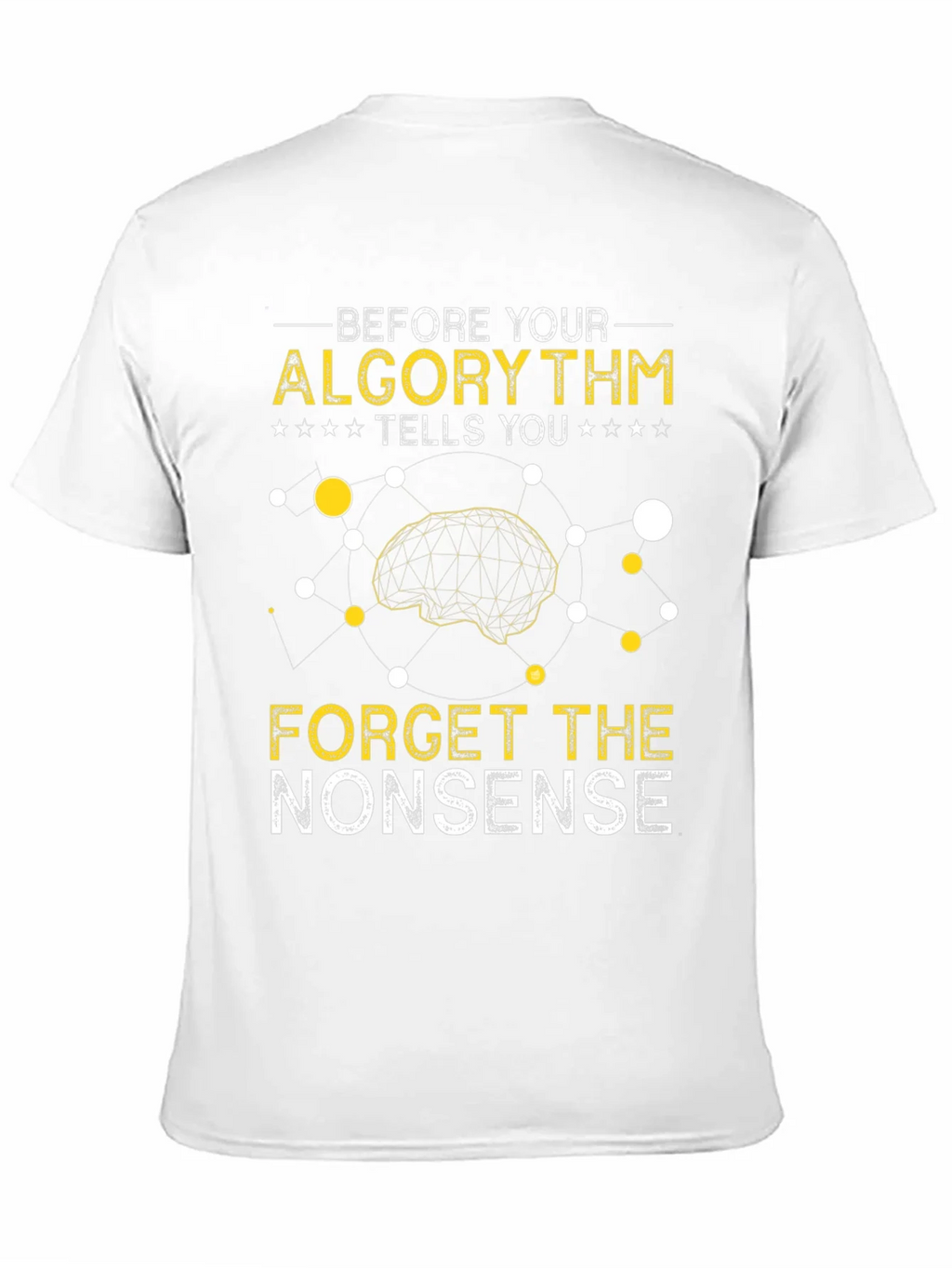 Algorithm Humor Graphic T-Shirt product image 10