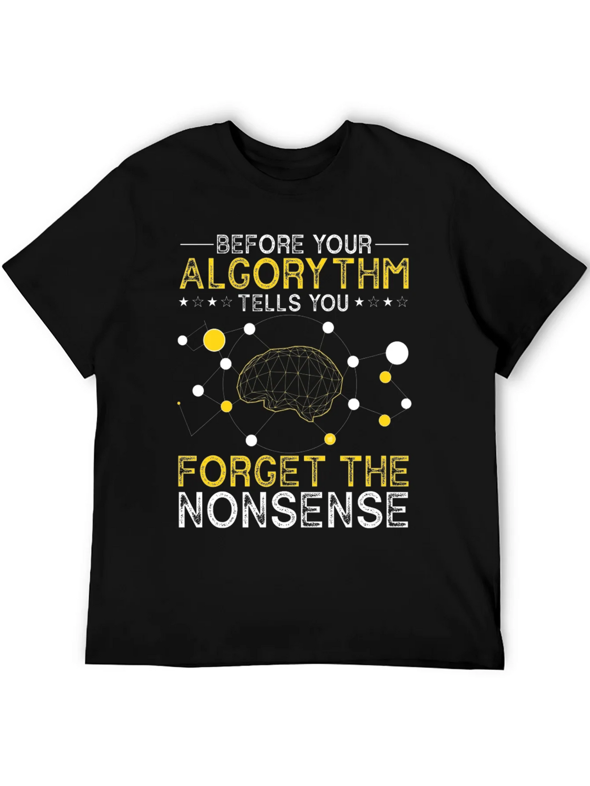 Algorithm Humor Graphic T-Shirt product image 5