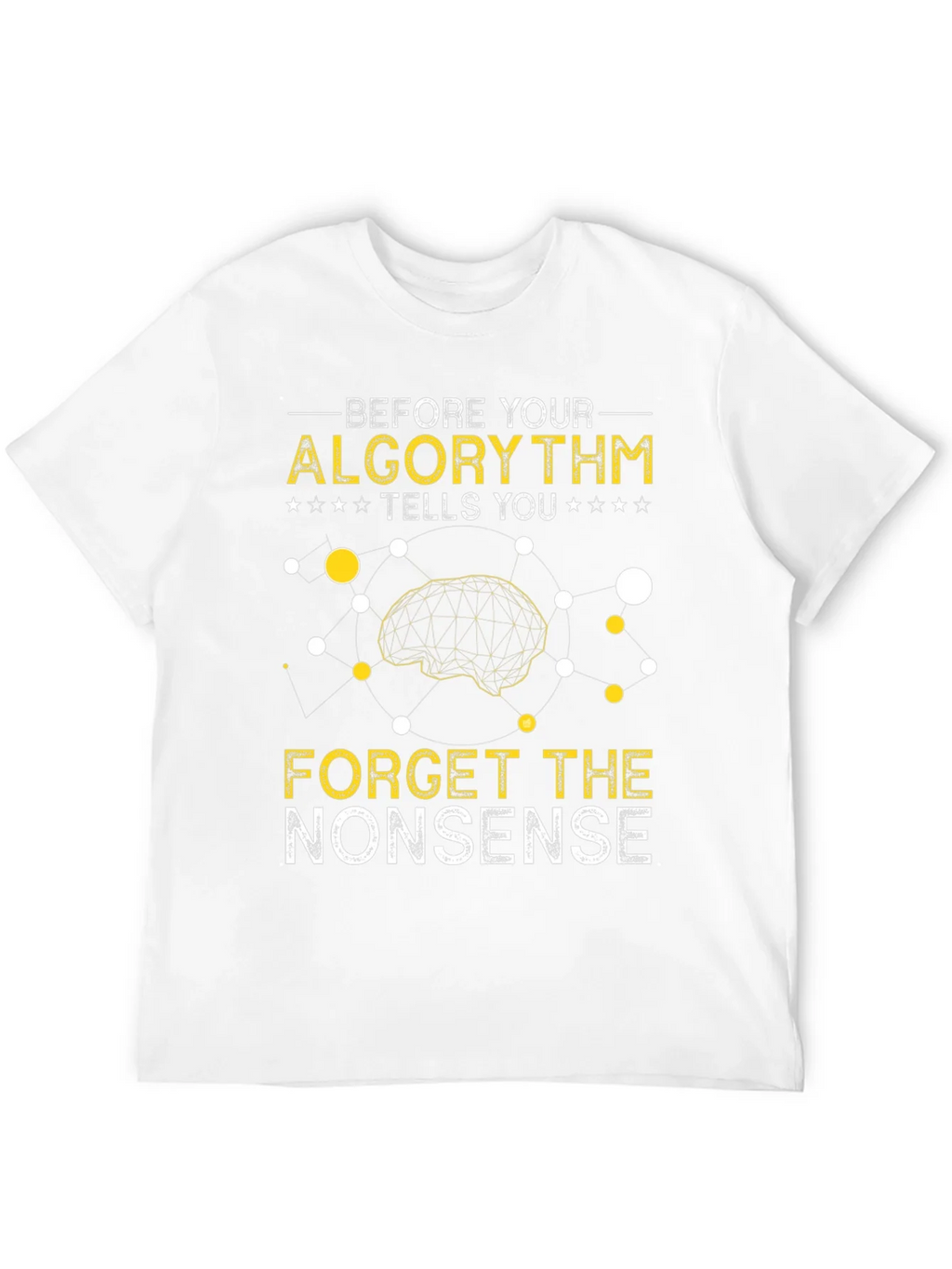 Algorithm Humor Graphic T-Shirt product image 11