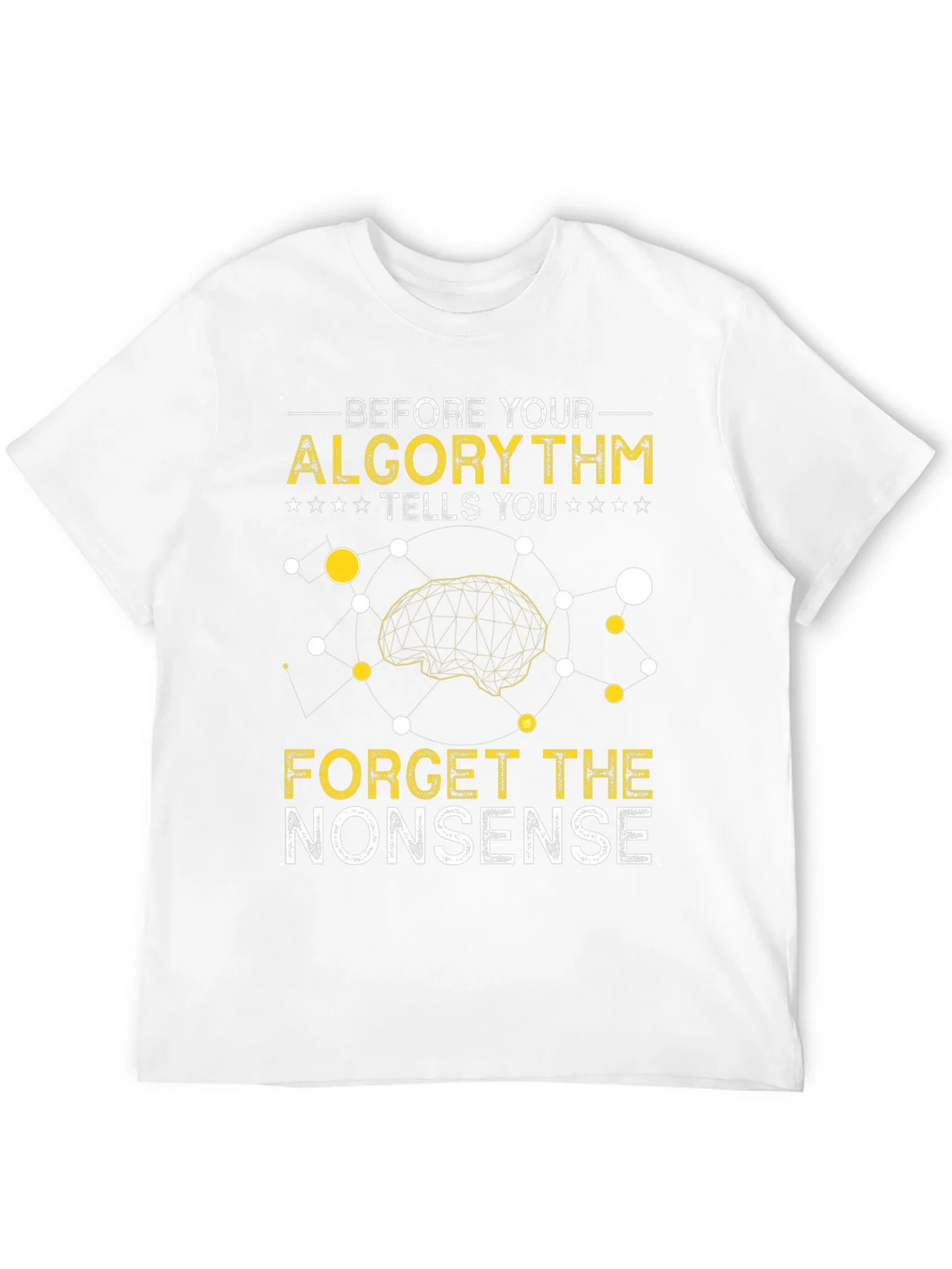 Algorithm Humor Graphic T-Shirt product image 11