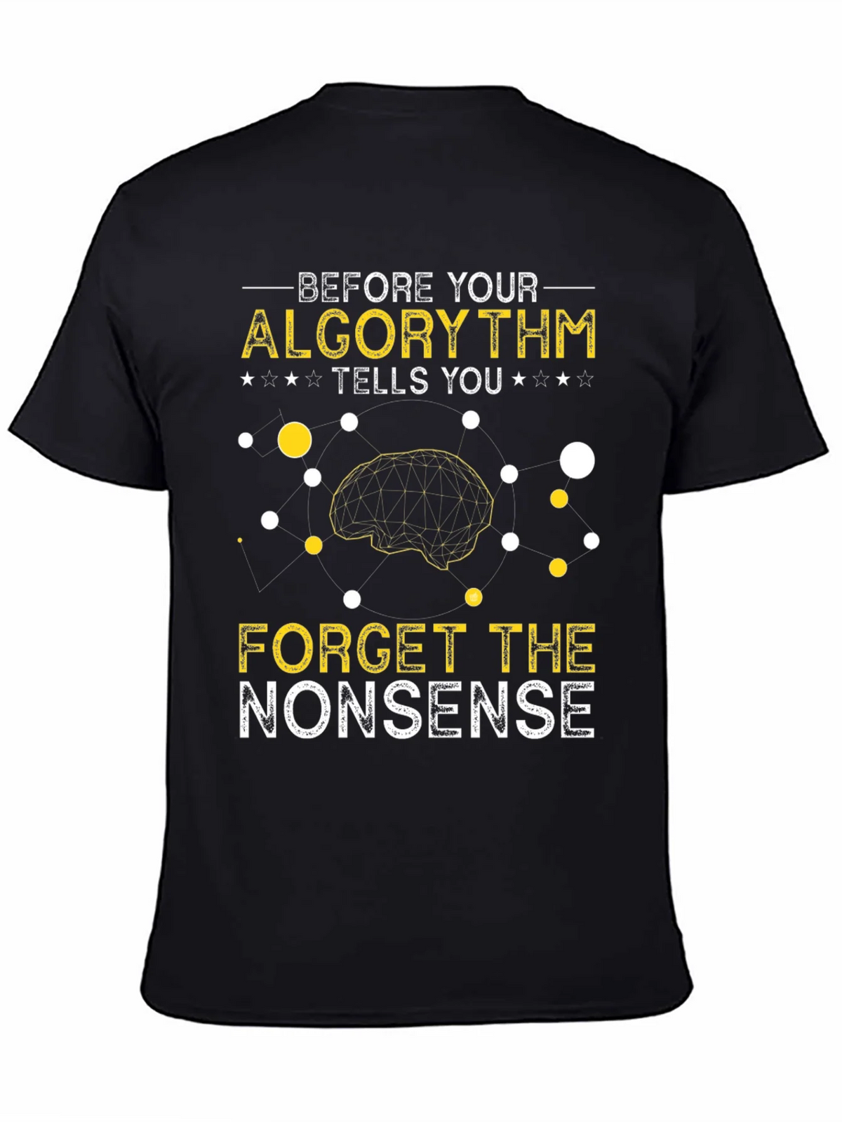 Algorithm Humor Graphic T-Shirt product image 4