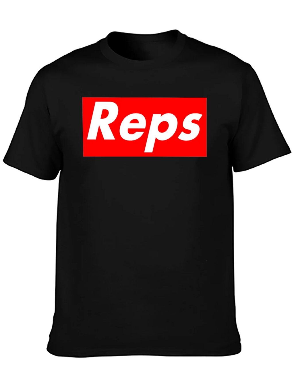 Reps Graphic Tee - Black Cotton Shirt product image 3