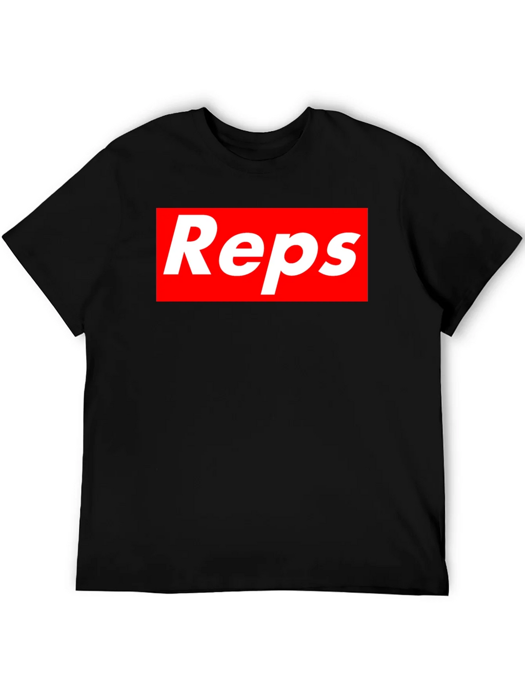 Reps Graphic Tee - Black Cotton Shirt product image 5