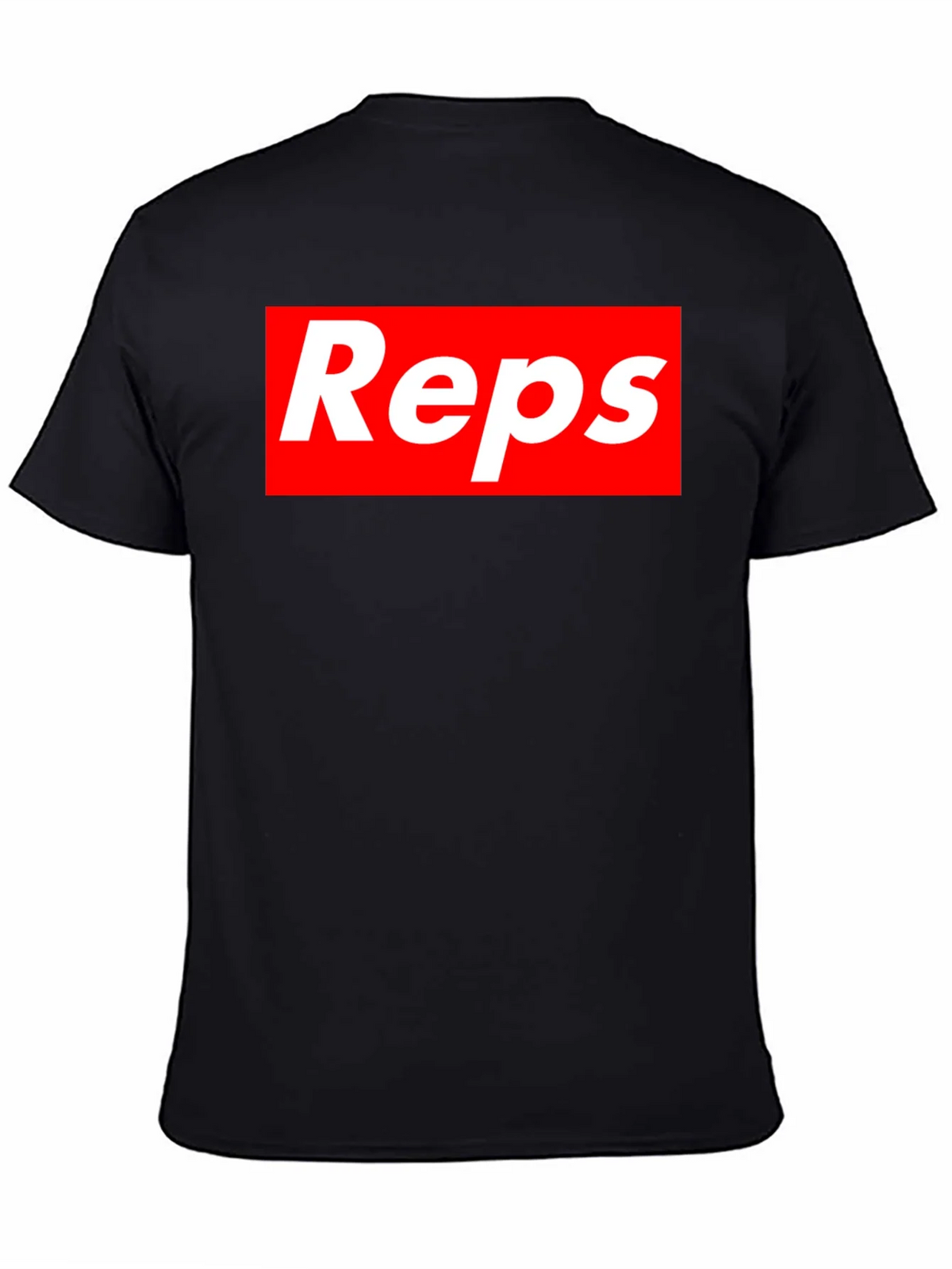 Reps Graphic Tee - Black Cotton Shirt product image 4