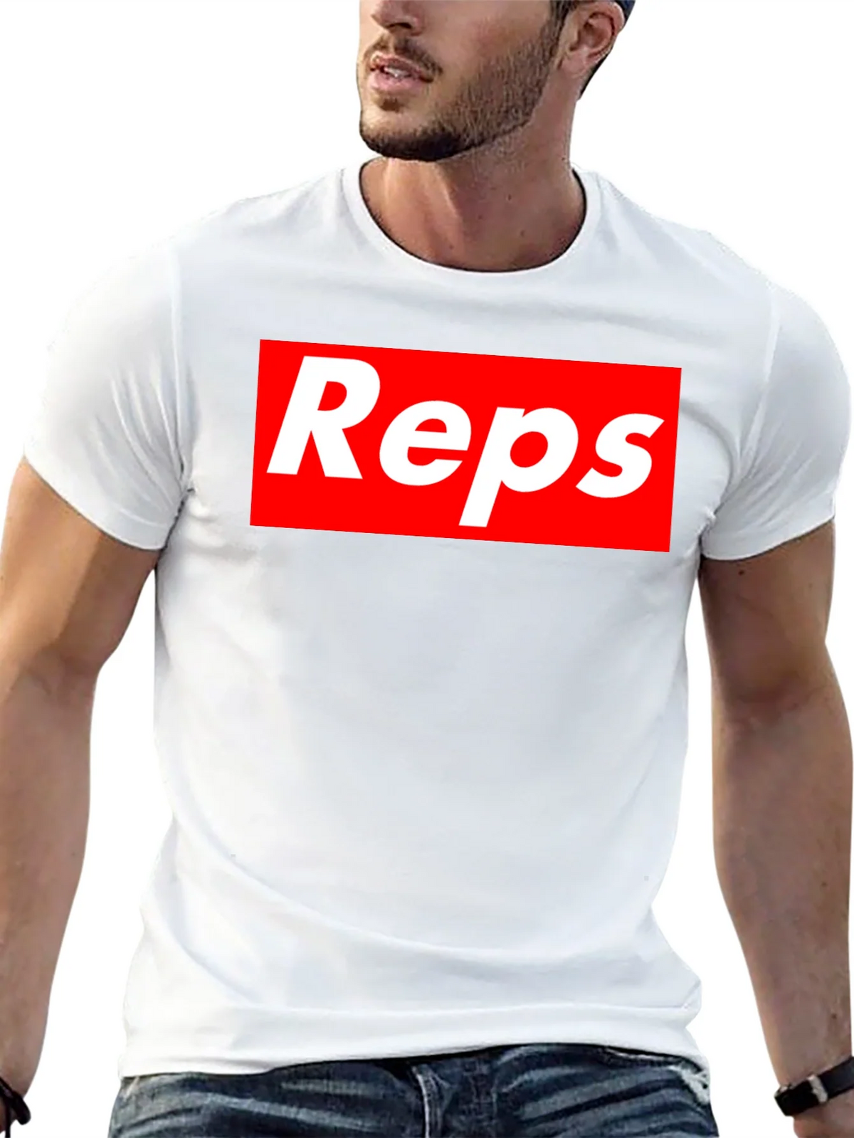 Reps Graphic Tee - Black Cotton Shirt product image 12