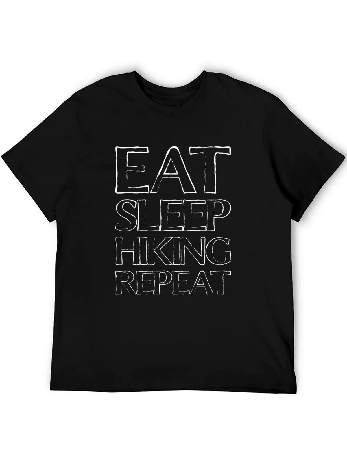 Eat Sleep Hiking Repeat Graphic T-Shirt product image 2